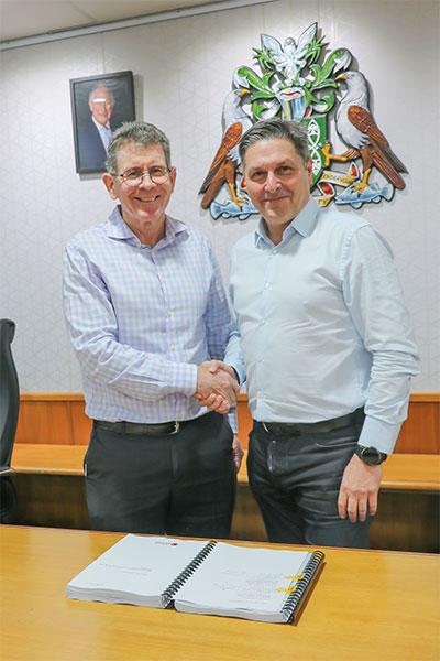 Burdekin Shire Council and Pacific Biotechnologies Australia sign agreements